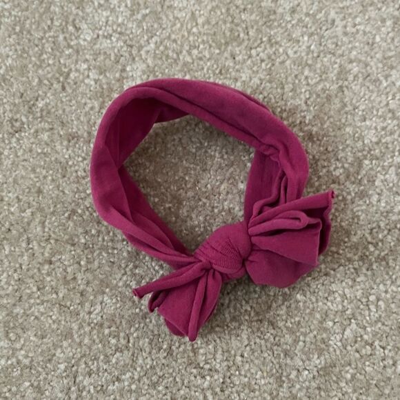 Baby Bling Pink Bow Headband - Picture 4 of 5